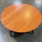 Open Box: Mid-Century Round Coffee Table (36") - Acorn