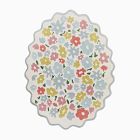 Pink Chicken Ditsy Floral Rug