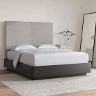 Nailhead Upholstered Wall Mounted Headboard