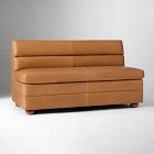 Build Your Own - Tilda Leather Storage Banquette