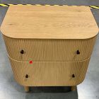 Open Box: Ellington Nightstand (24") - Blonde, Dark Bronze
