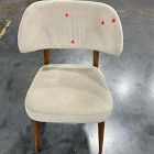 Open Box: Hyde Dining Chair - Deluxe Velvet Clay, Cool Walnut