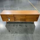 Open Box: Mid-Century Media Console (80") - Acorn