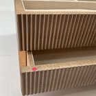 Open Box: Modern Fluted Jewelry Box, Grand (7.5"H) - Dune