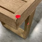 Open Box: Portside Outdoor Dining Bench (66") - Driftwood