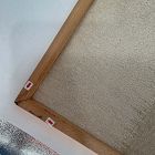 Open Box: Two-Tone Fabric Wall Art (26"W x 32"H) - Natural