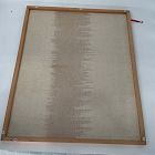 Open Box: Two-Tone Fabric Wall Art (26"W x 32"H) - Natural