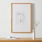Open Box: Multi-Mat Wood Gallery Frame (20" x 30") - Wheat