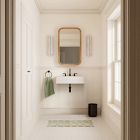 Rectangular Wall Mounted Sink