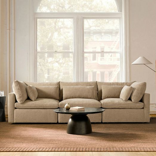 Harmony Modular Thin Arm Multi-Piece Sofa (117") by West Elm