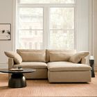 Harmony Modular Thin Arm Small 2-Piece Chaise Sectional