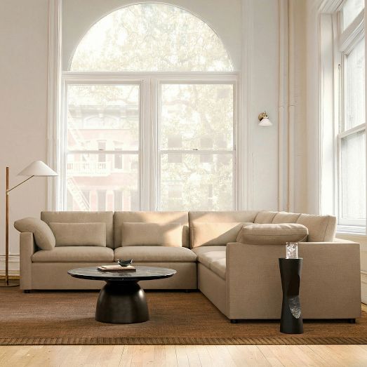 Build Your Own - Harmony Modular Thin Arm Sectional by West Elm