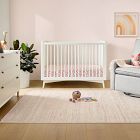 Striated Textures Wool Rug