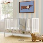 Lawn Pawty Crib Fitted Sheet