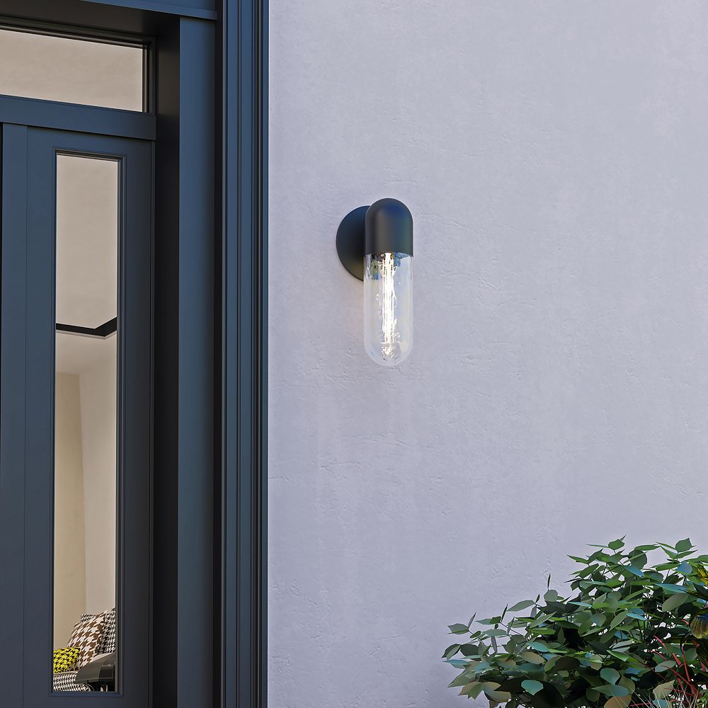Nick Outdoor 1-Light Sconce (10") by West Elm