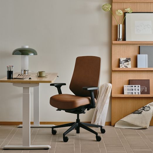 Branch Leather Ergonomic Chair Pro by West Elm