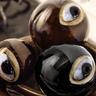 Halloween Frankenstein Eye Bowl Fill (Set of 3)