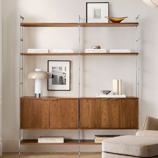 Build Your Own Ozzy Modular Shelving | West Elm Build Your Own Ozzy Modular Shelving | West Elm