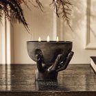 Spooky Hand Filled Glass Candles