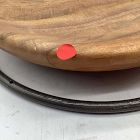 Open Box: Alden Swivel Counter Stool (27.4") - Mango Wood, Mild Steel