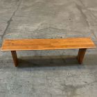 Open Box: Anton Solid Wood Dining Bench (72") - Burnt Wax