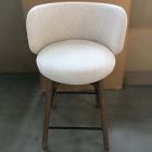 Open Box: Devon Counter Stool (26") - Twill Sand, Toasted Oak