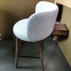 Open Box: Devon Counter Stool (26") - Twill Sand, Toasted Oak