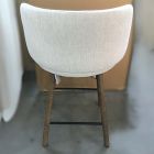 Open Box: Devon Counter Stool (26") - Twill Sand, Toasted Oak