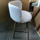 Open Box: Devon Counter Stool (26") - Twill Sand, Toasted Oak