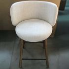 Open Box: Devon Counter Stool (26") - Twill Sand, Toasted Oak