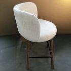 Open Box: Devon Counter Stool (26") - Twill Sand, Toasted Oak