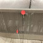 Open Box: Porto Outdoor Loveseat (66") - Driftwood, Frost Gray