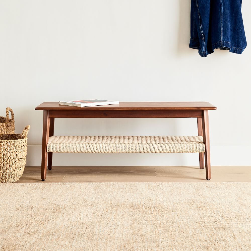 Chadwick Mid-Century Bench (43") by West Elm