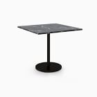 Orbit Dining Table - Faux Marble - Square