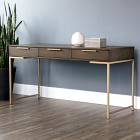 Slim Leg 3-Drawer Desk (59")