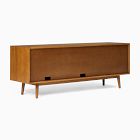 Mid-Century Glass Media Console (72"&ndash;80")