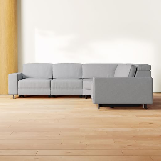 Axel Motion Reclining 5-Piece Sectional (119") by West Elm