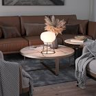 Sheryl Cordless Tripod Oval Table Lamp (15")