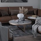Sheryl Cordless Tripod Oval Table Lamp (15")