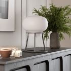 Sheryl Cordless Tripod Oval Table Lamp (15")