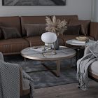 Sheryl Cordless Tripod Oval Table Lamp (15")