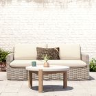 Westport Wicker Slim Profile Outdoor Sofa (68"&ndash;85")