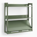 Mid-Century Wall Shelf (24") - Celadon