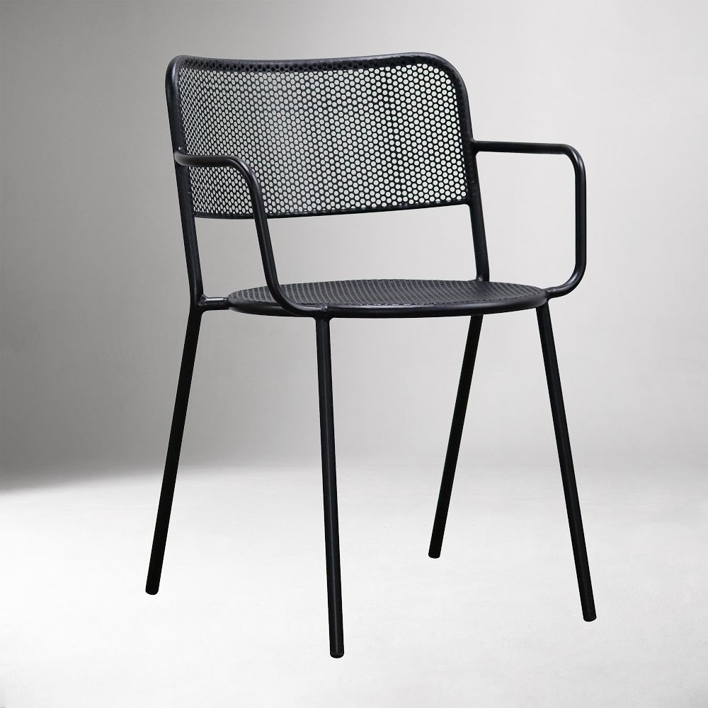 Alfie Stackable Outdoor Armchairs (Set of 2) by West Elm