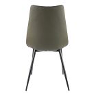 Modern Channeled Back Dining Chair (Set of 2)