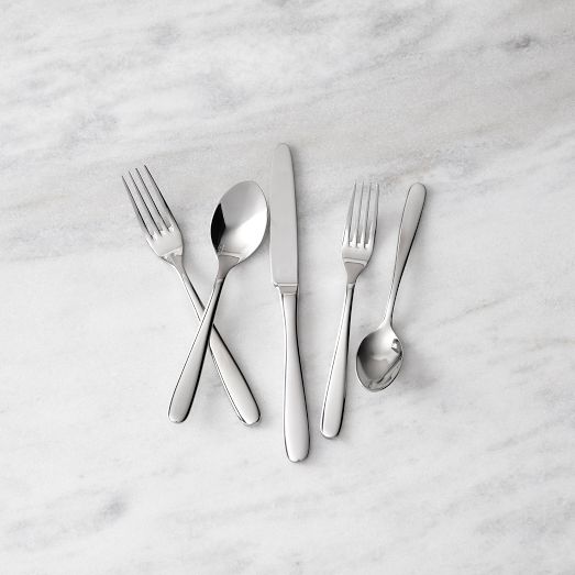 Grand City Stainless Steel Flatware Sets | West Elm