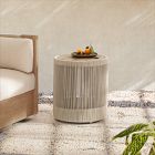 Porto Outdoor Round Side Table (17")