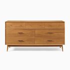 Mid-Century 7-Drawer Dresser (72")