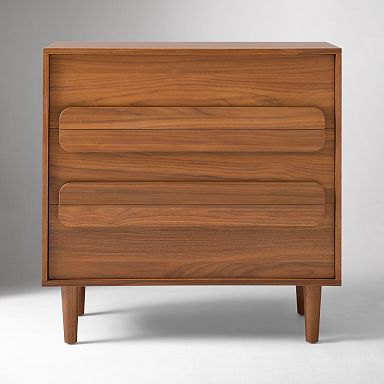 west elm modern 3 drawer dresser Ellington 3-Drawer Dresser (36")