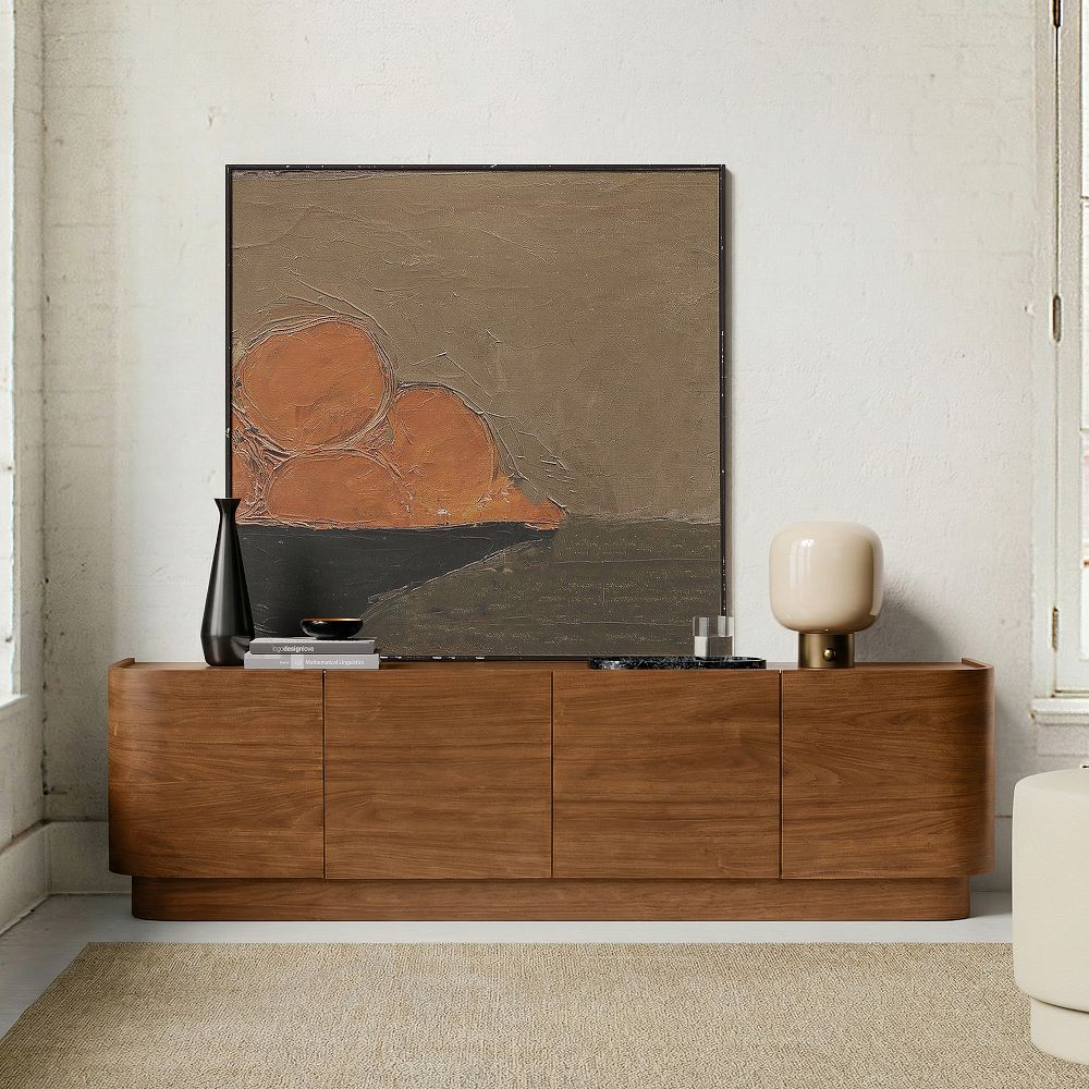 Solstice Wood Media Console (68"-78") by West Elm